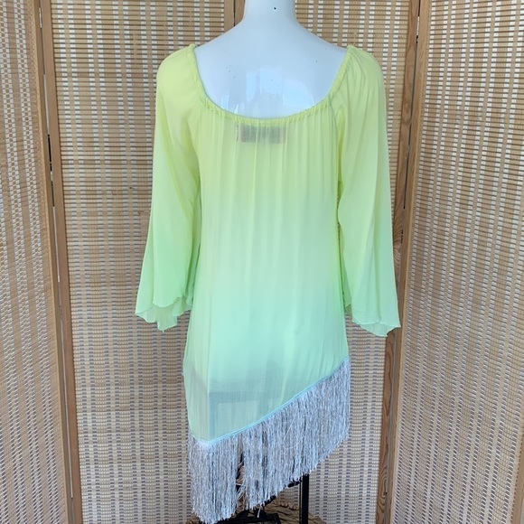 Hippy Chick made in Ibiza beautiful beachy boho  tunic dress, size S( oversized) - Picture 10 of 12